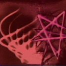 Frame from I Know Nothing, colourised lissajous figures and computer graphic. Bush Vidoe 1974.