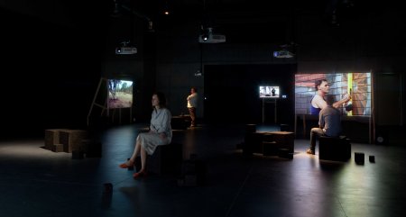 Alex Kershaw, One of Several Centres (2007-2010), Exhibition still, Performance Space at CarriageWorks.jpg
