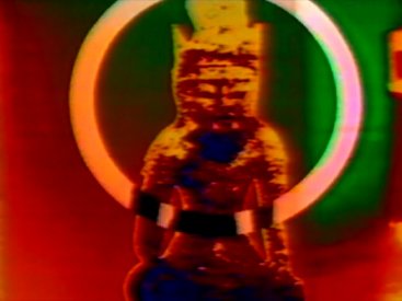 Frame from TV Buddha (Homage to Nam June Paik)